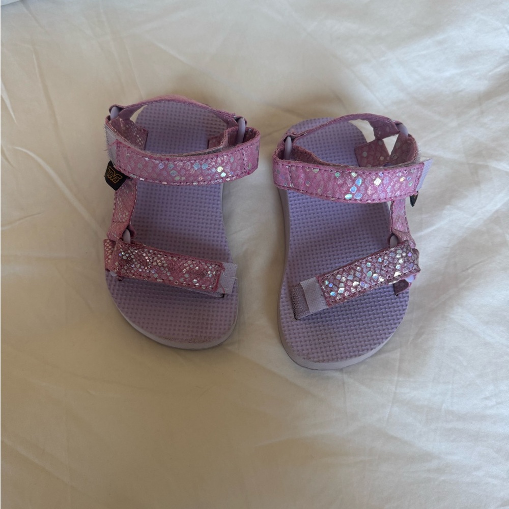 Teva Pink Sparkle Sandals for Fun and Comfort